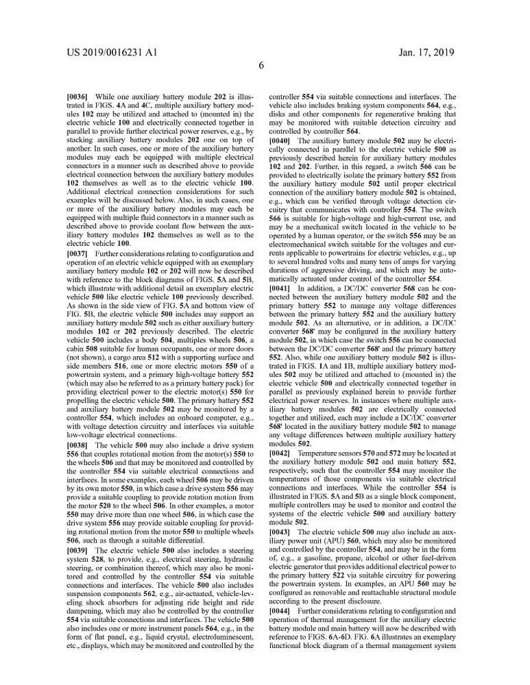 Rivian R1T R1S Revealed: Rivian Patent For Auxiliary Battery Module To Achieve 400+ Miles Range Rivian-Auxiliary-Battery-Module-Patent-Filing-21