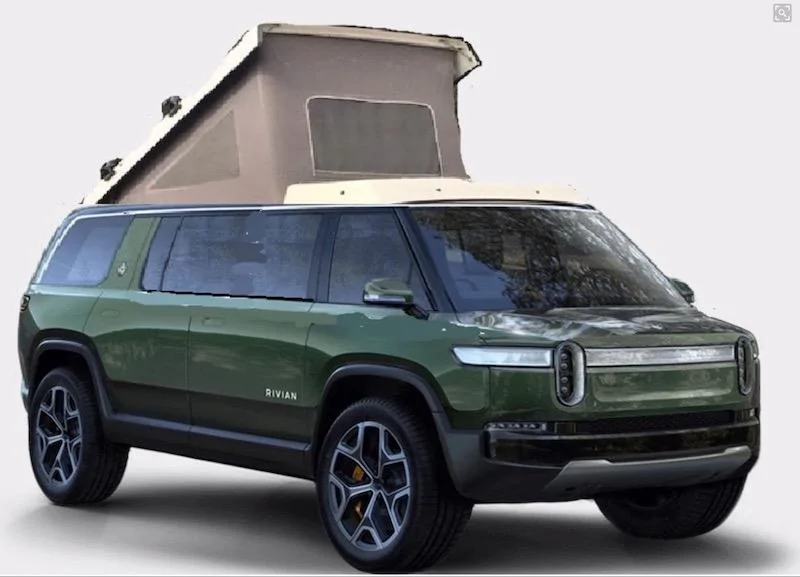Rivian R1T R1S Rivian has four new models in development! Rivian Van Photocho