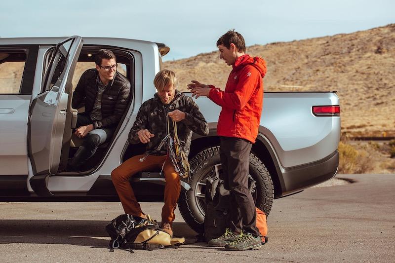 Rivian R1T R1S Rear Seat Room in R1S Rivian-R1S-R1T-Rear-Seat-Legroom-4