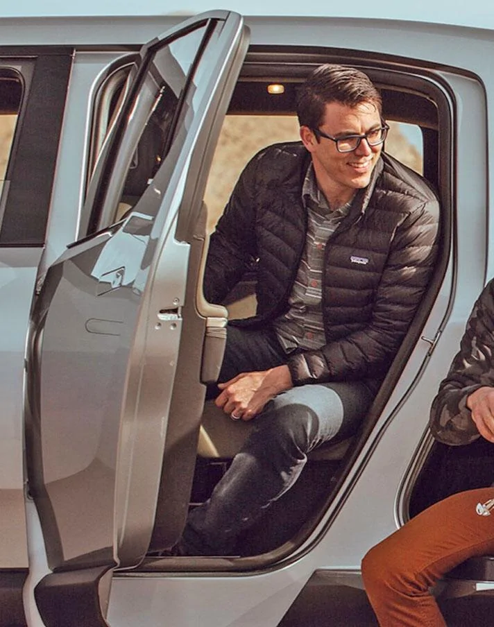 Rivian R1T R1S Rear Seat Room in R1S Rivian-R1S-R1T-Rear-Seat-Room