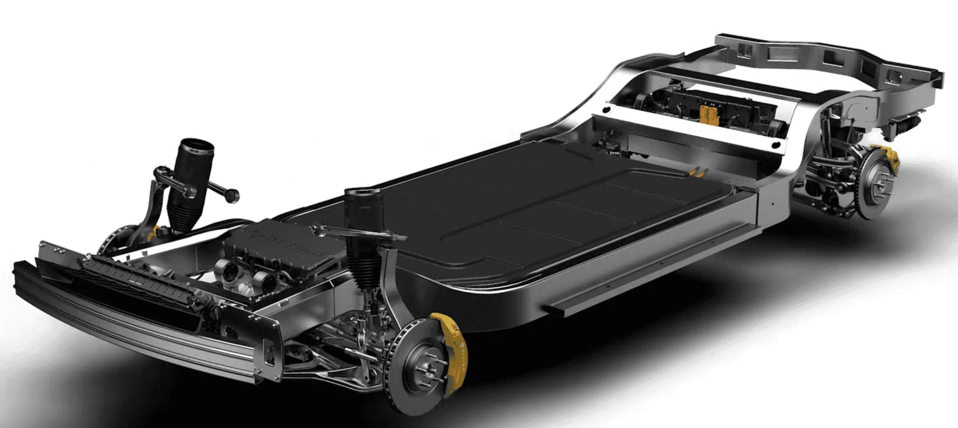 Rivian R1T R1S Regenerative Braking Capacity RivianSkateboard