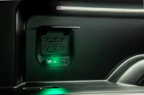 Rivian R1T R1S Surprising things about the R1T G.-Rivian_R1T_Bed_Power_and_Gear_Guard-494x329