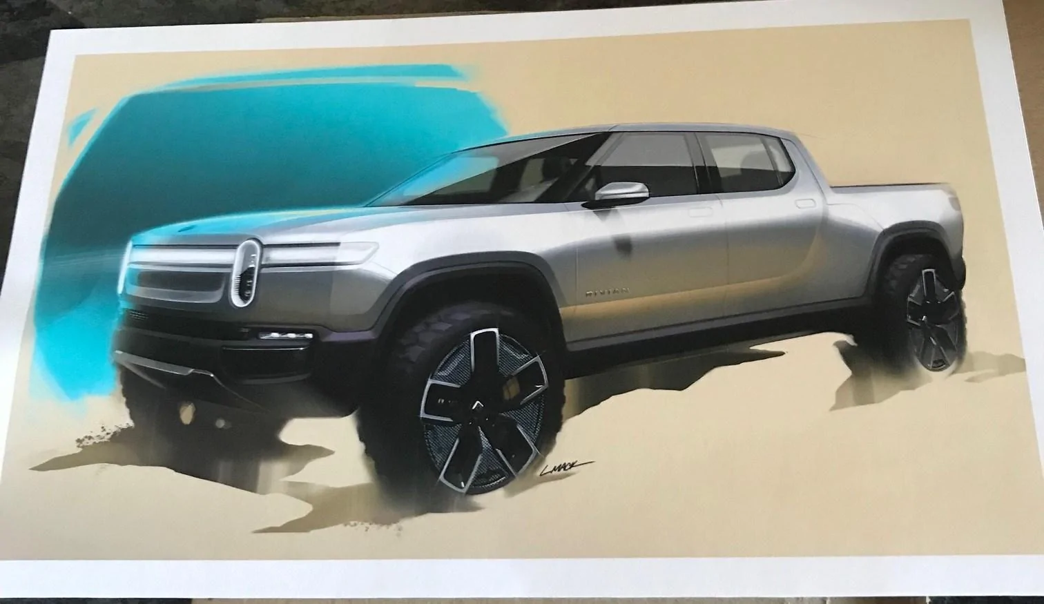 Rivian R1T R1S Anyone get your Rivian preorder gift / swag? rivian-r1t-drawing-032519-jpg