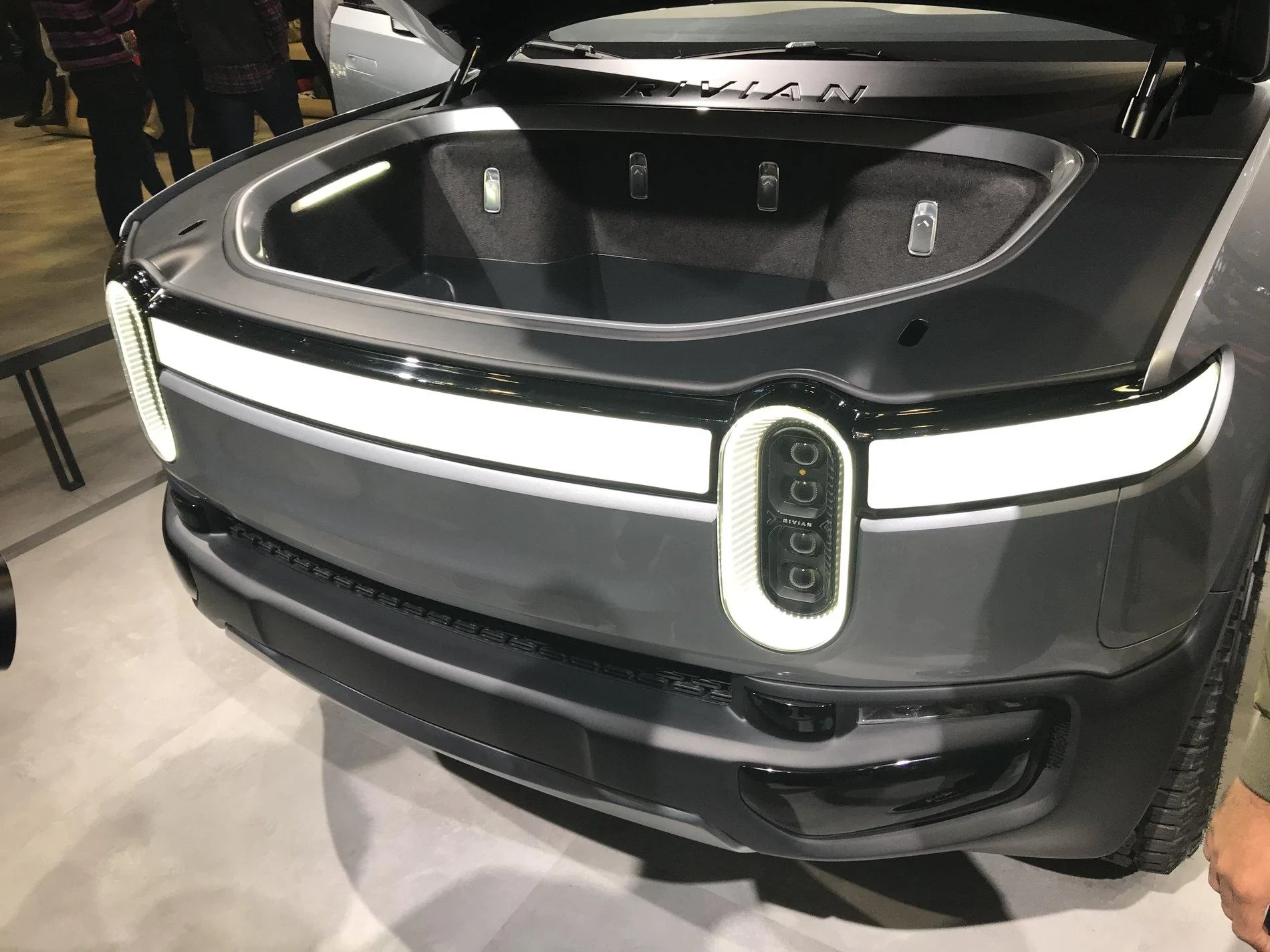 Rivian R1T R1S Take away from NY Auto Show (pics) F80B6CA1-8685-4573-A0D6-4527454F2F03