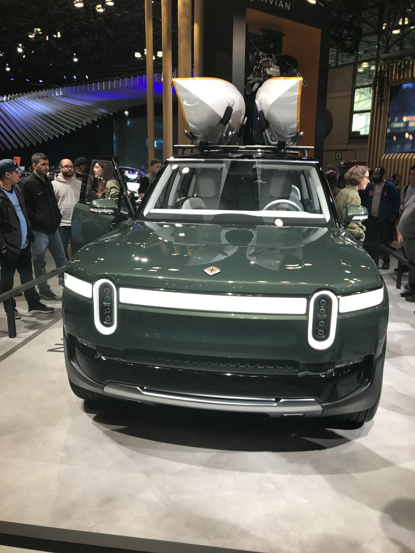 Rivian R1T R1S Take away from NY Auto Show (pics) BD38309F-2F04-4AEB-934B-51336291071D