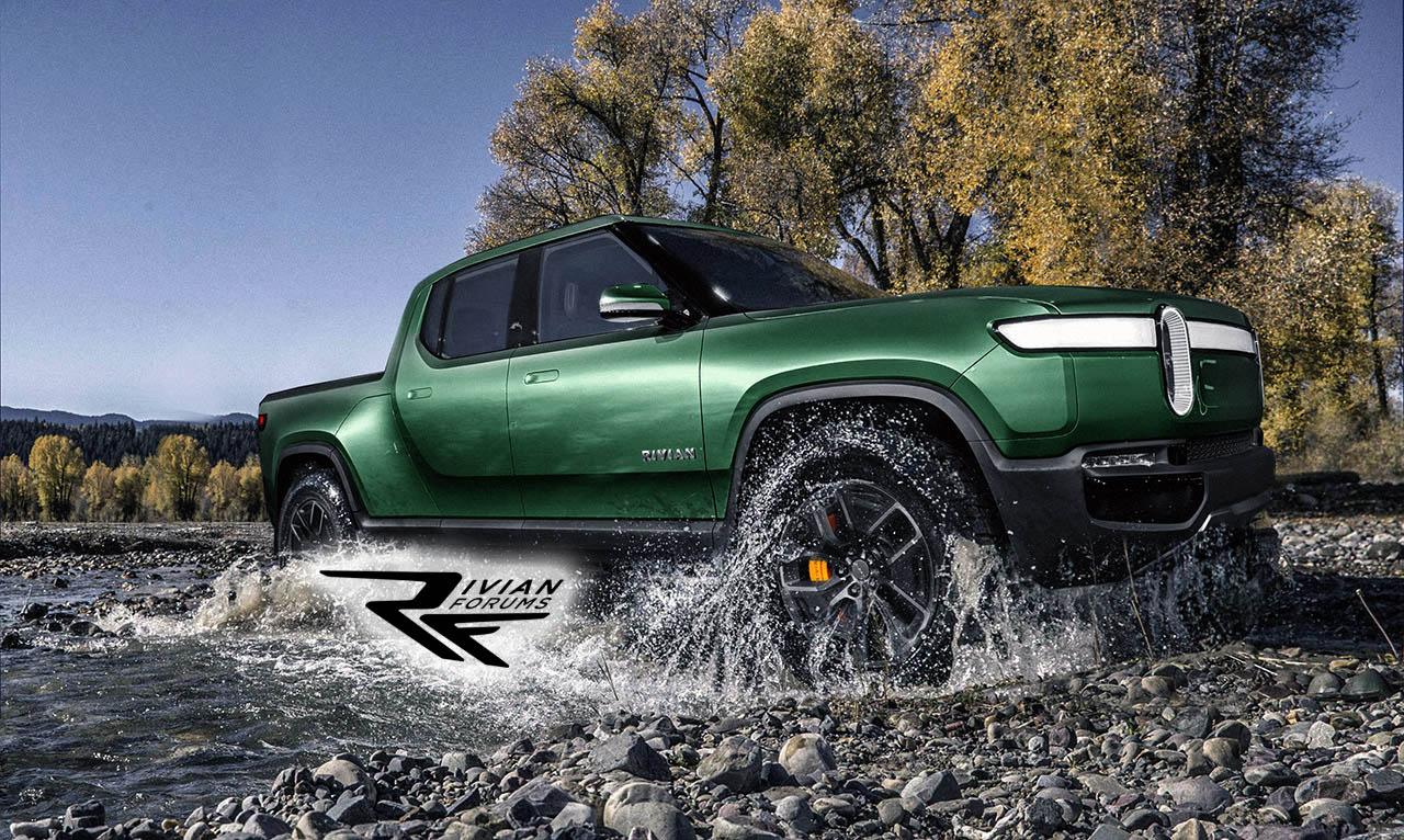 Rivian R1T R1S Rivian R1T Colors - Previews rivianoffroadgreen