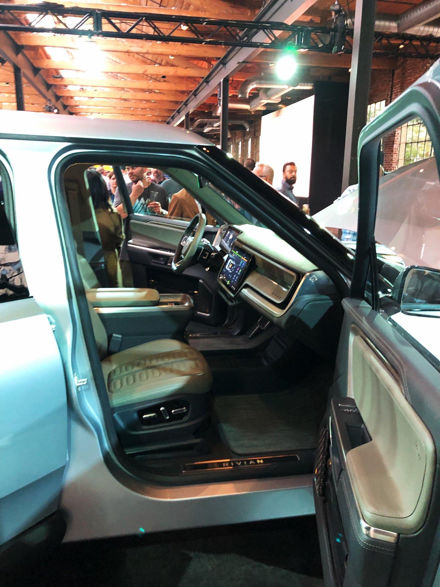 Rivian R1T R1S Rivian Atlanta Private Preview Event feedback, pics/video 2019-09-13 20.07.17