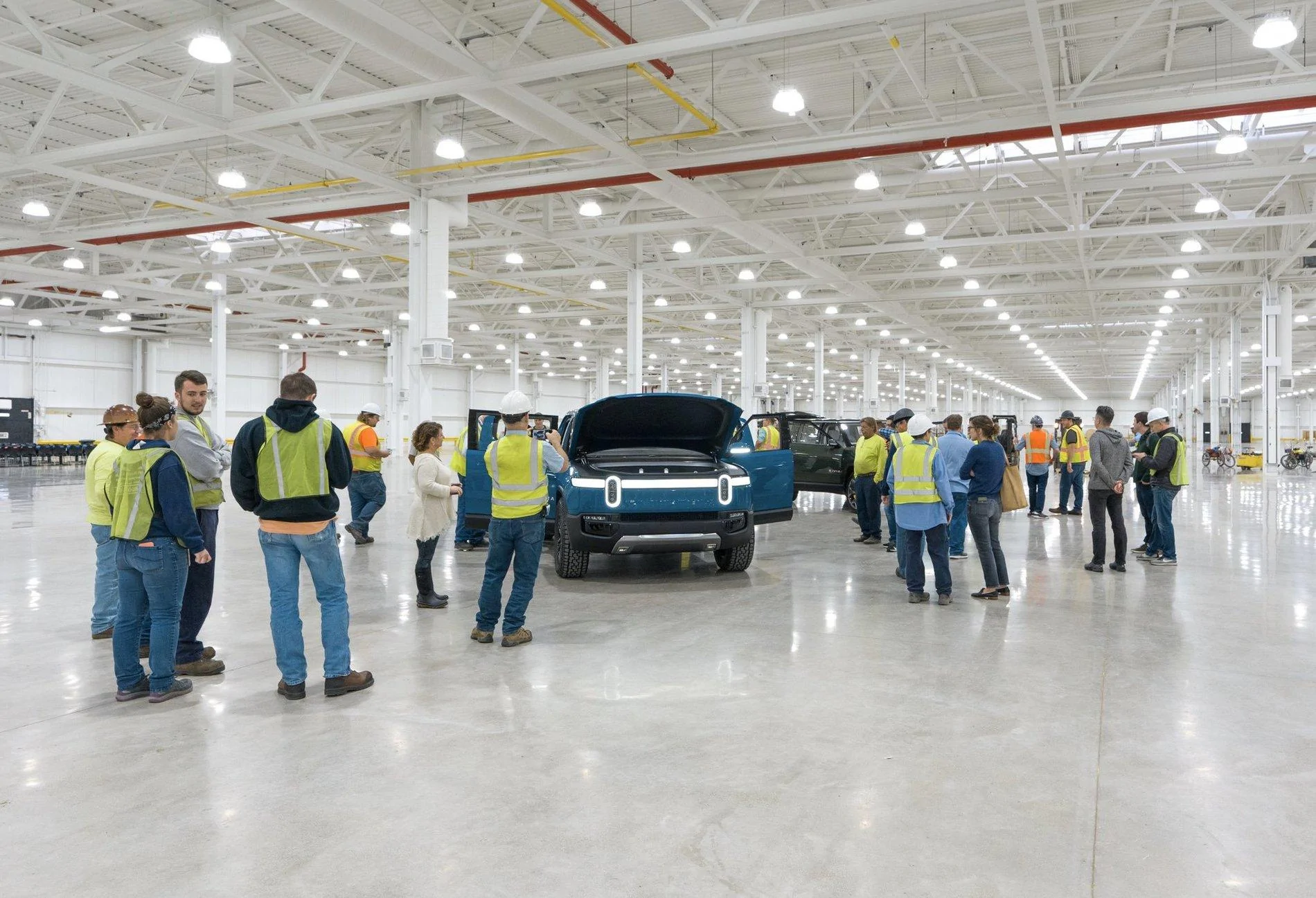 Rivian R1T R1S Uptown Normal, Ill. Rivian showcase EGsgvQEXUAAau08