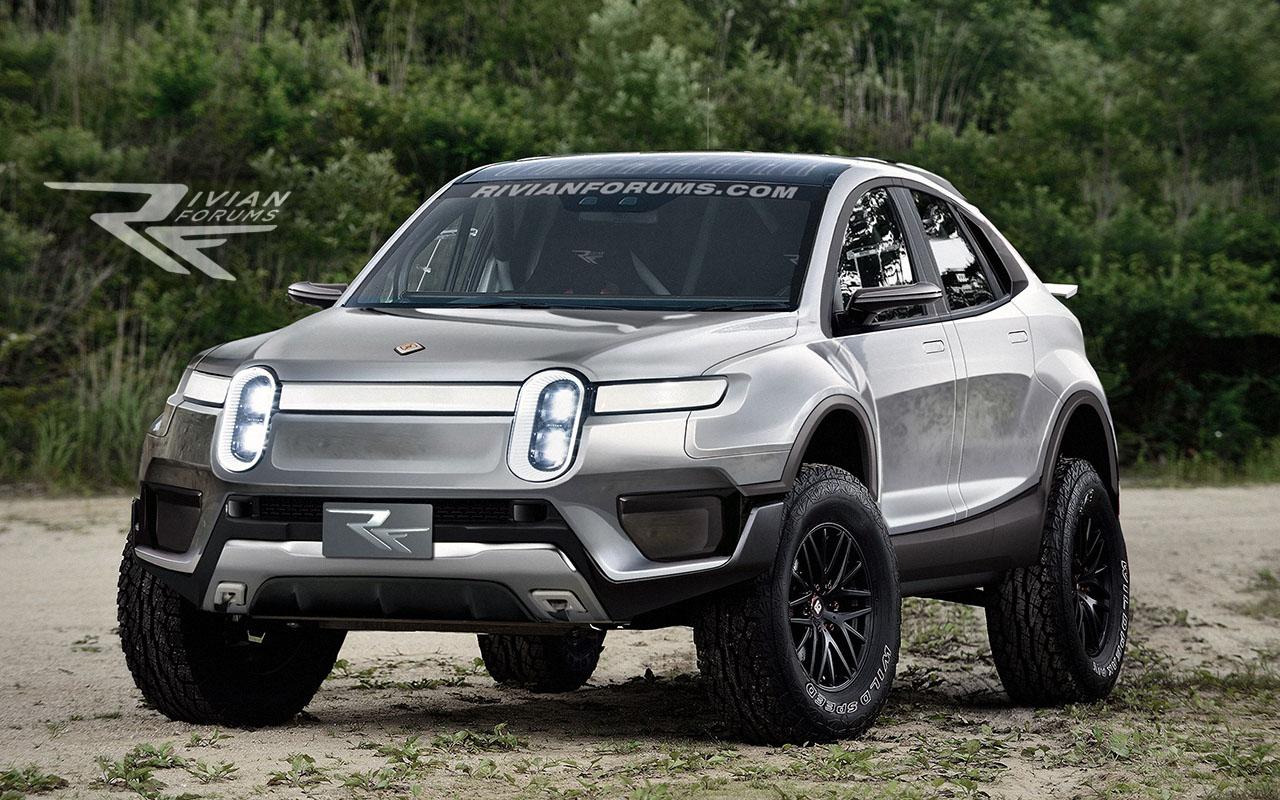 Rivian R1T R1S Rivian R2R Rally Model Imagined! R1X-front