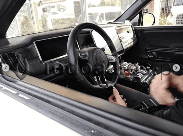 Rivian R1T R1S Preproduction Rivian R1T spotted testing at Tierra del Fuego! Screen Shot 2019-10-29 at 8.30.44 PM