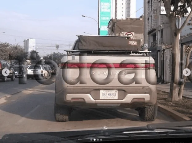 Rivian R1T R1S Preproduction Rivian R1T spotted testing at Tierra del Fuego! Screen Shot 2019-10-29 at 8.30.59 PM