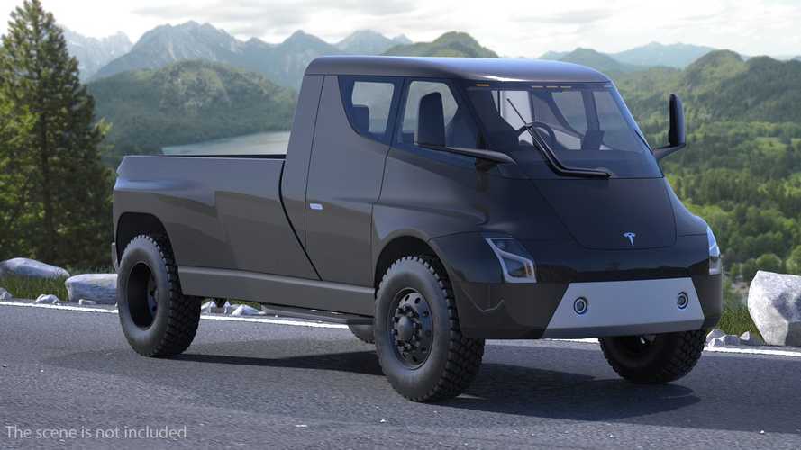 Rivian R1T R1S Tesla Truck Unveiling 11/21 render_1