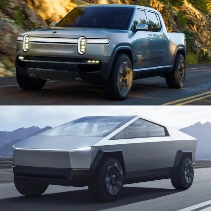 Rivian R1T R1S Rivian vs. Cybertruck tesla-cybertruck-beats-rivian-r1t-across-the-board-still-remains-big-and-ugly_3