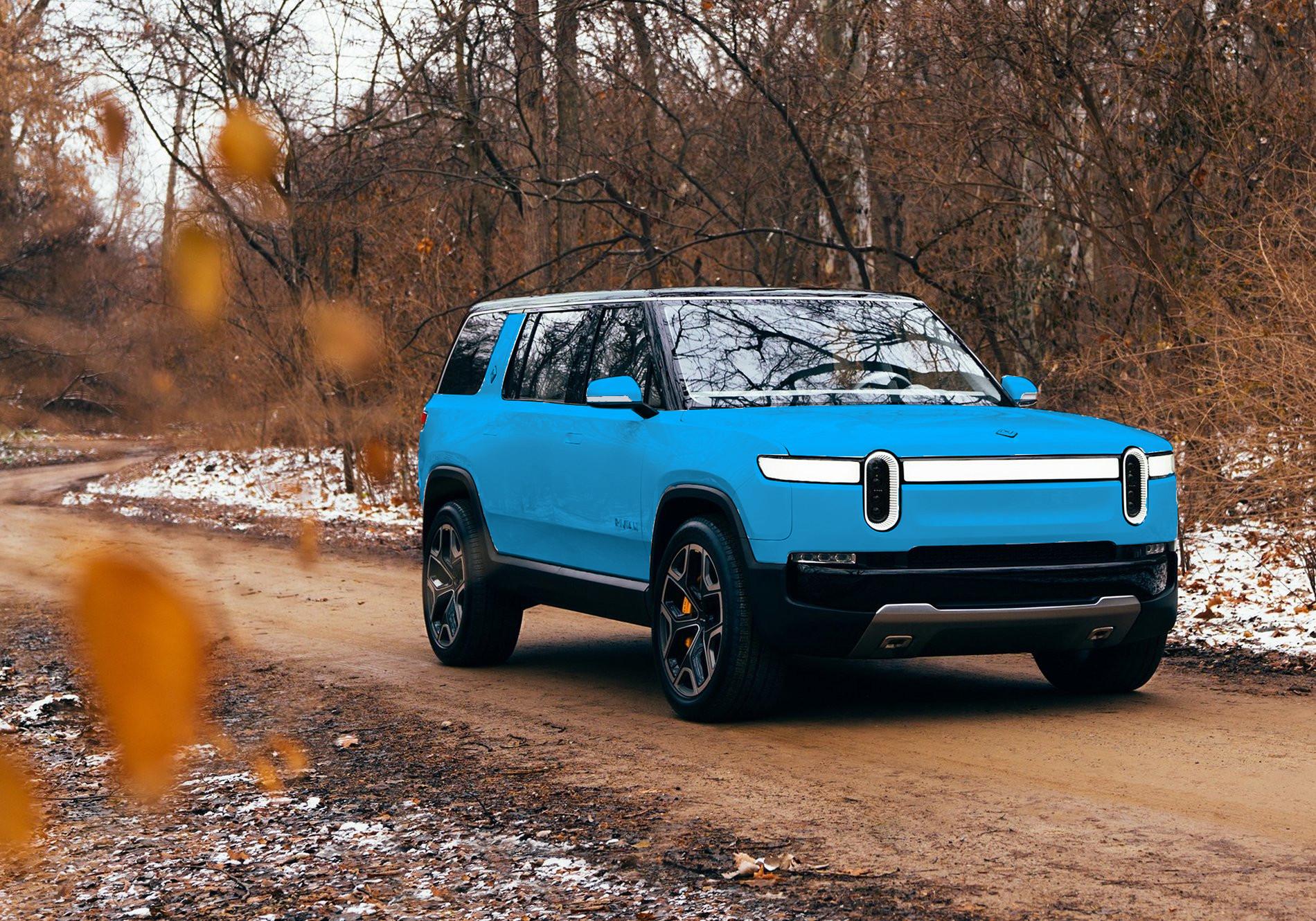Rivian R1T R1S Unofficial color thread for R1S (with renderings) blue2-rivian-r1s-suv