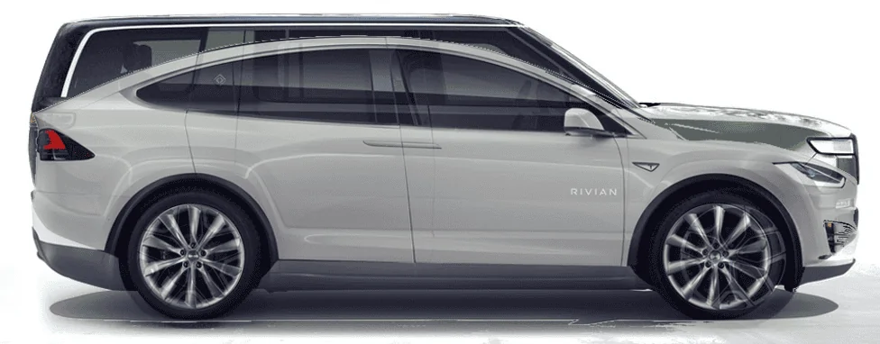 Rivian R1T R1S Mid-Size or Super Mid Size? Rivian_R1S_with_Tesla_Model_X_overlay_tJ6Z3di