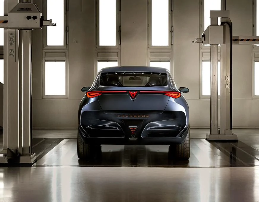 Rivian R1T R1S Cupra Tavascan e-SUV concept Cupra_Tavascan_eSUV_concept_back