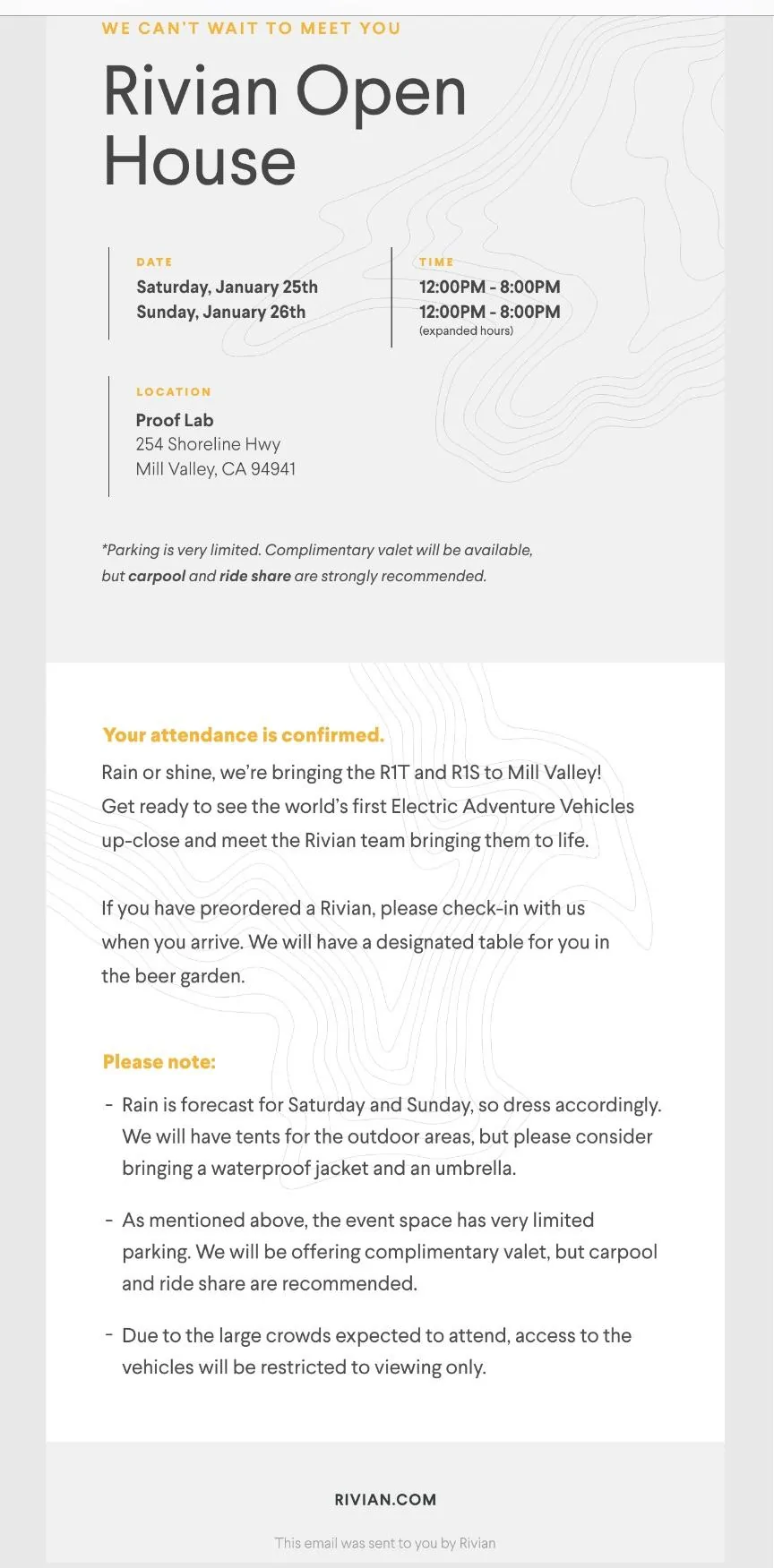 Rivian R1T R1S San Francisco Rivian Event [Updated with impressions, info, photos] upload_2020-1-20_21-1-17