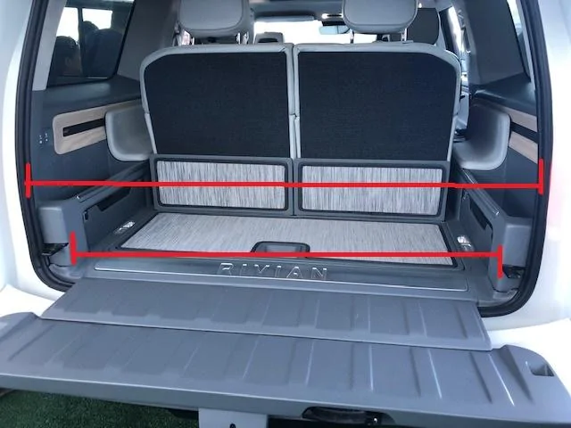 Rivian R1T R1S Attending Fully Charged Live in Austin? rivian rear opening