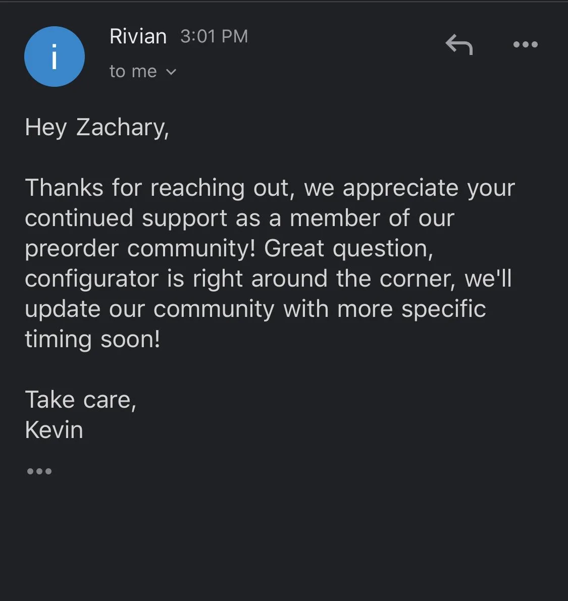 Rivian R1T R1S Lack of Communication?? 41B1527F-02C4-4710-B349-5783A0C3DCE2