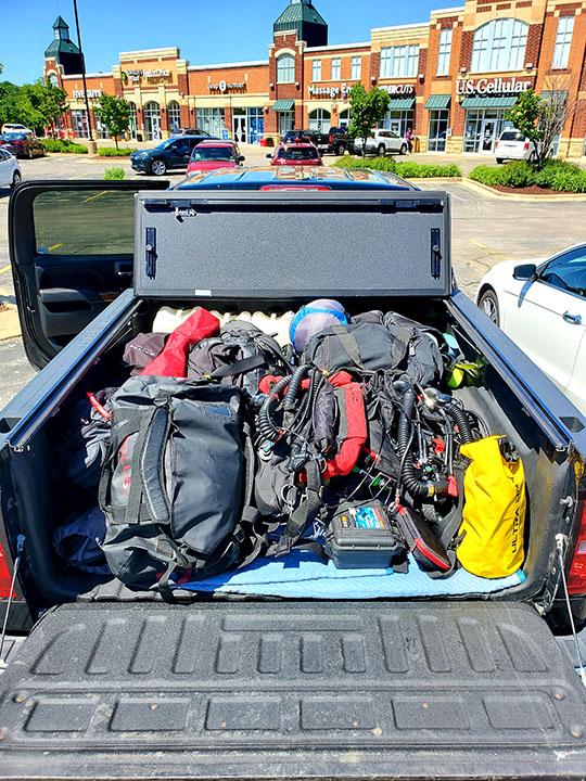 Rivian R1T R1S R1T vs R1S cargo area - how do you plan on utilizing it?  Pros vs Cons? 20200614_112813