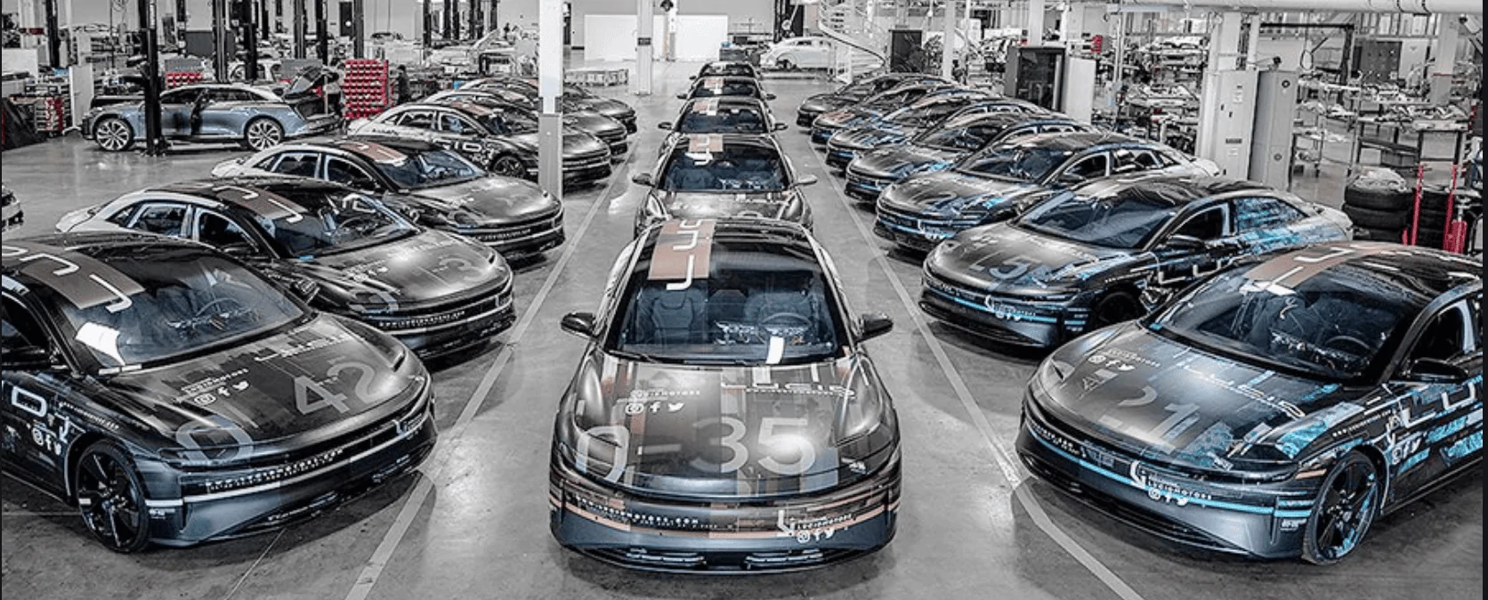 Rivian R1T R1S Lucid Motors SUV Screen Shot 2020-09-02 at 4.17.49 PM