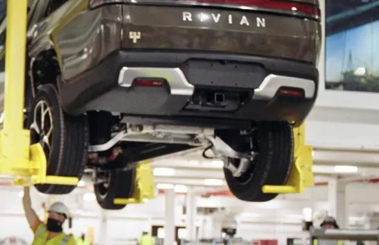 Rivian R1T R1S Video: Preproduction R1T Begin Rolling Off The Line! 6E9C3590-4ED0-4339-9D94-3671357B194A