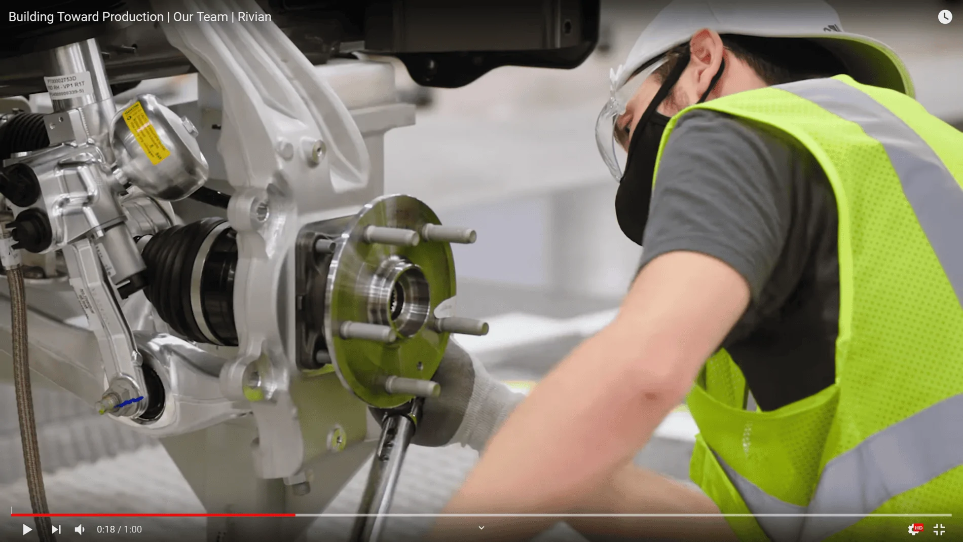 Rivian R1T R1S Video: Preproduction R1T Begin Rolling Off The Line! 1599852422385