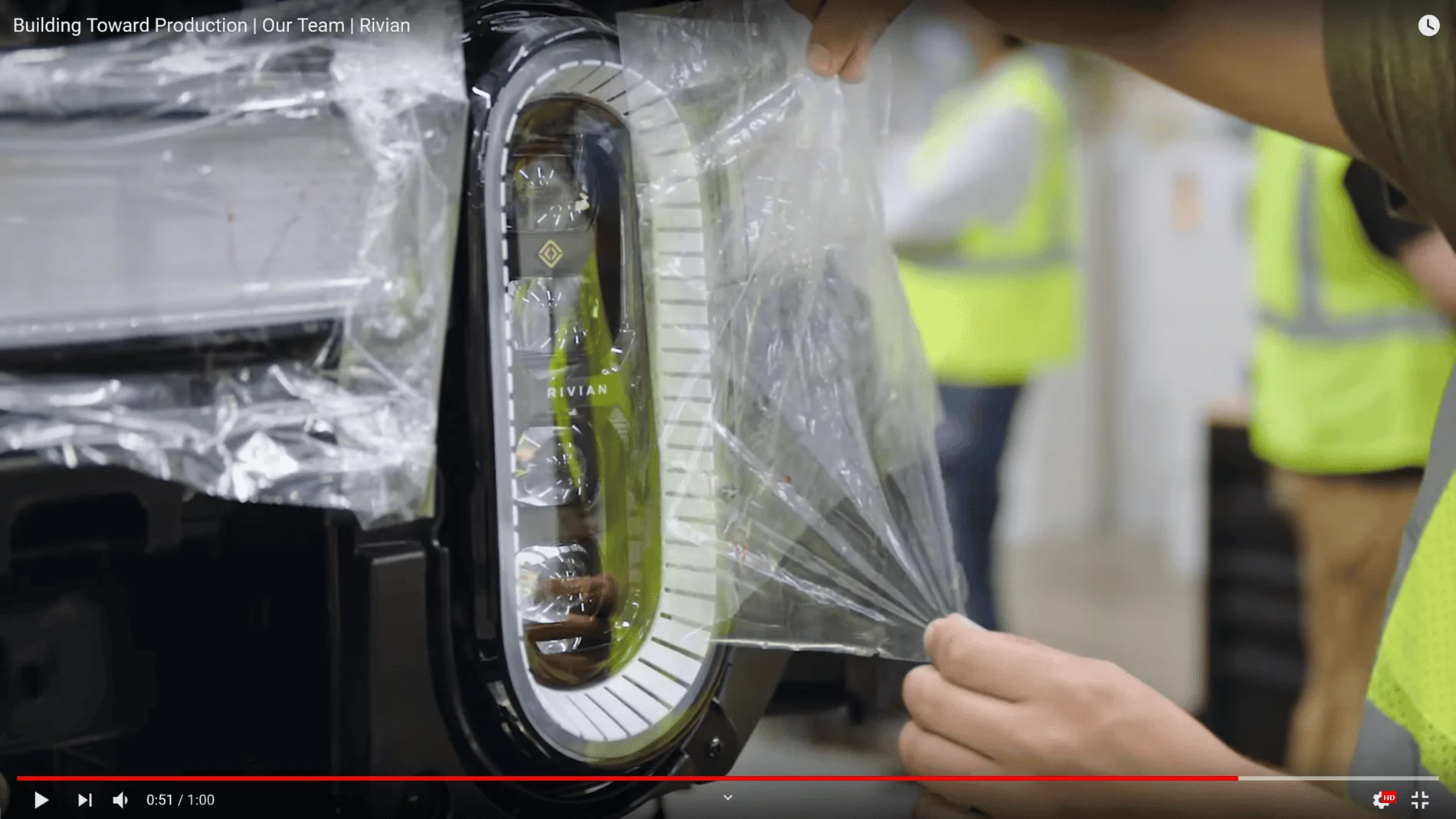 Rivian R1T R1S Video: Preproduction R1T Begin Rolling Off The Line! 1599852899453