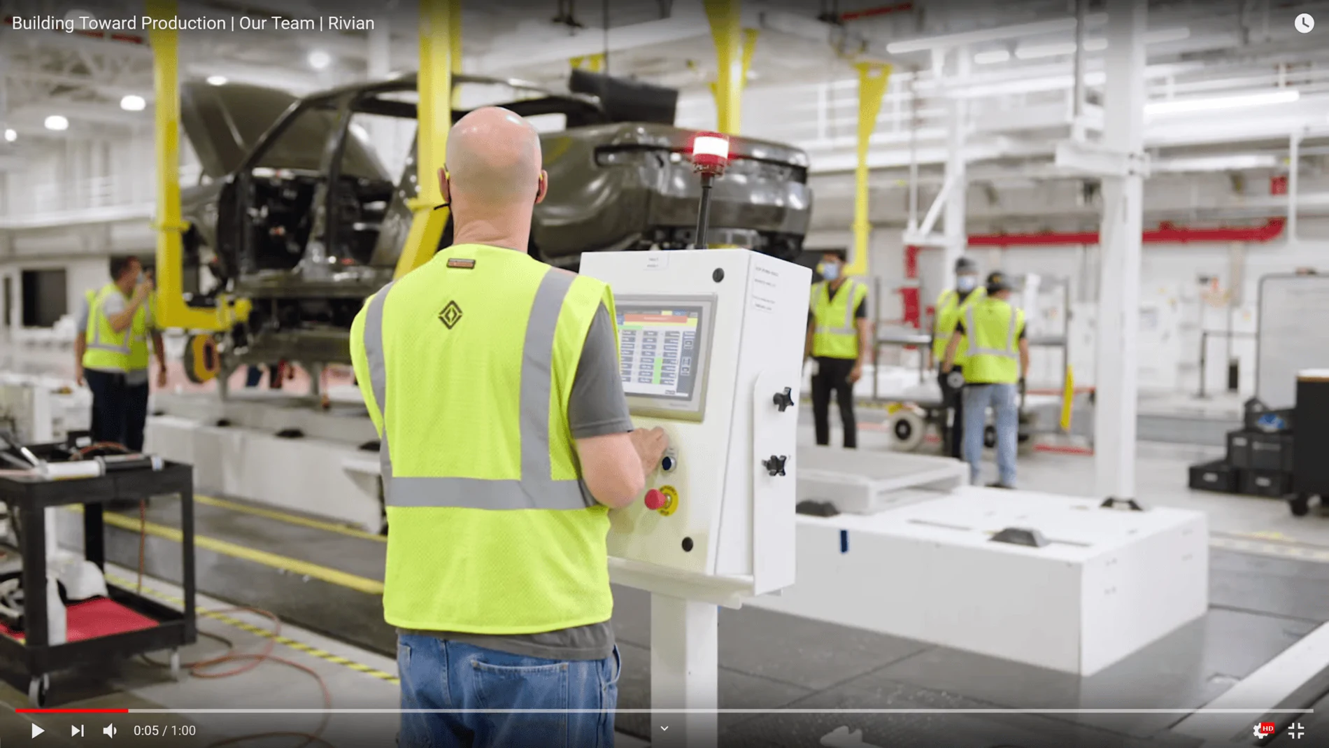 Rivian R1T R1S Video: Preproduction R1T Begin Rolling Off The Line! 1599853195252