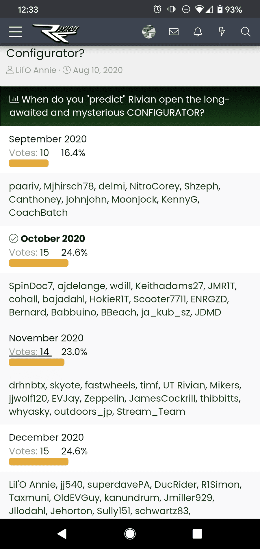 Rivian R1T R1S Email update on Rivian Configurator, Financing, Brand Store Screenshot_20201010-003325