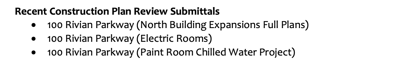 Rivian R1T R1S What Rivian Permits search reveals Screen Shot 2020-10-19 at 9.11.43 AM