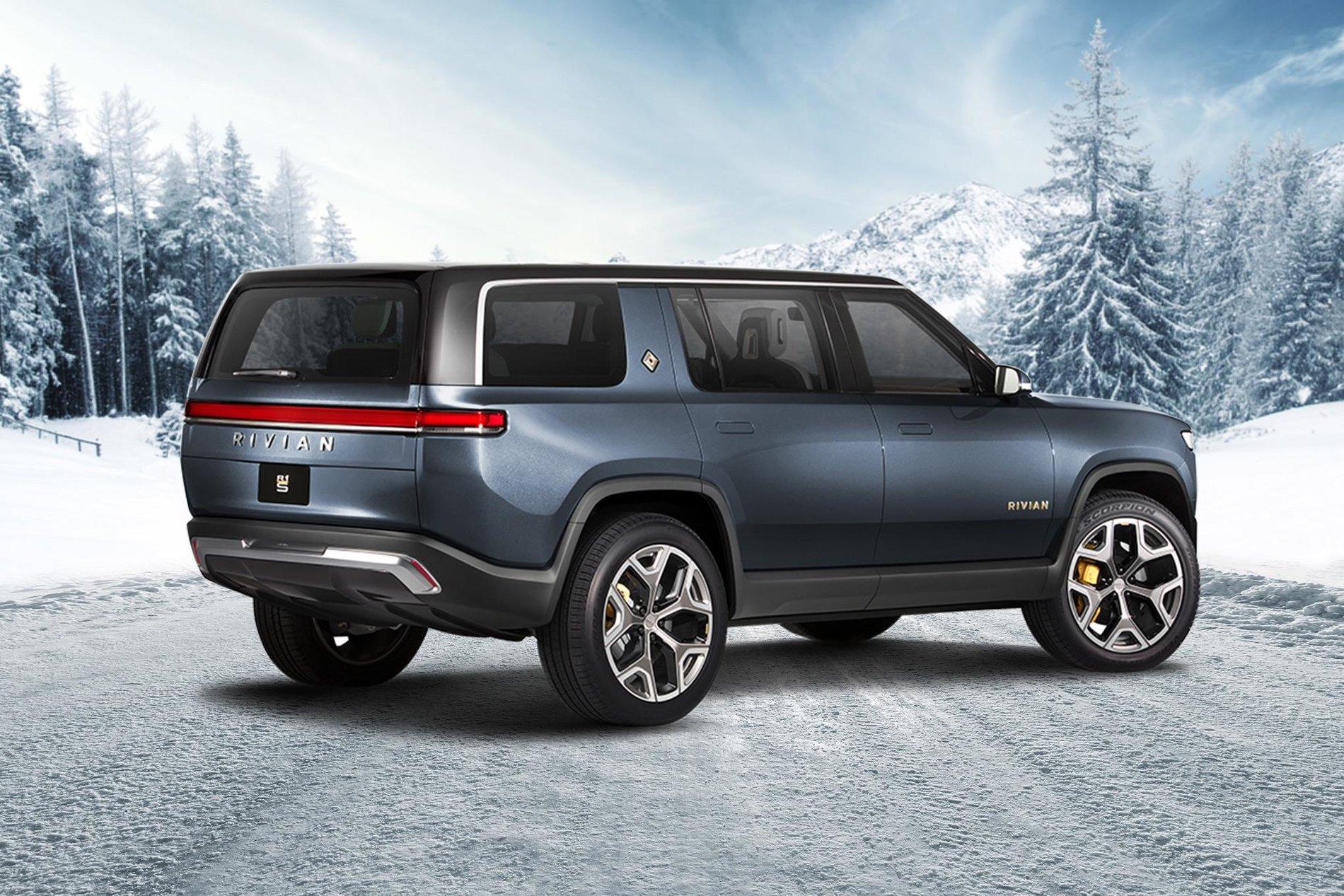 Rivian R1T R1S Rivian R1S in many different colors B495C669-9184-49B4-8C0B-B2B6DAF7C8F5