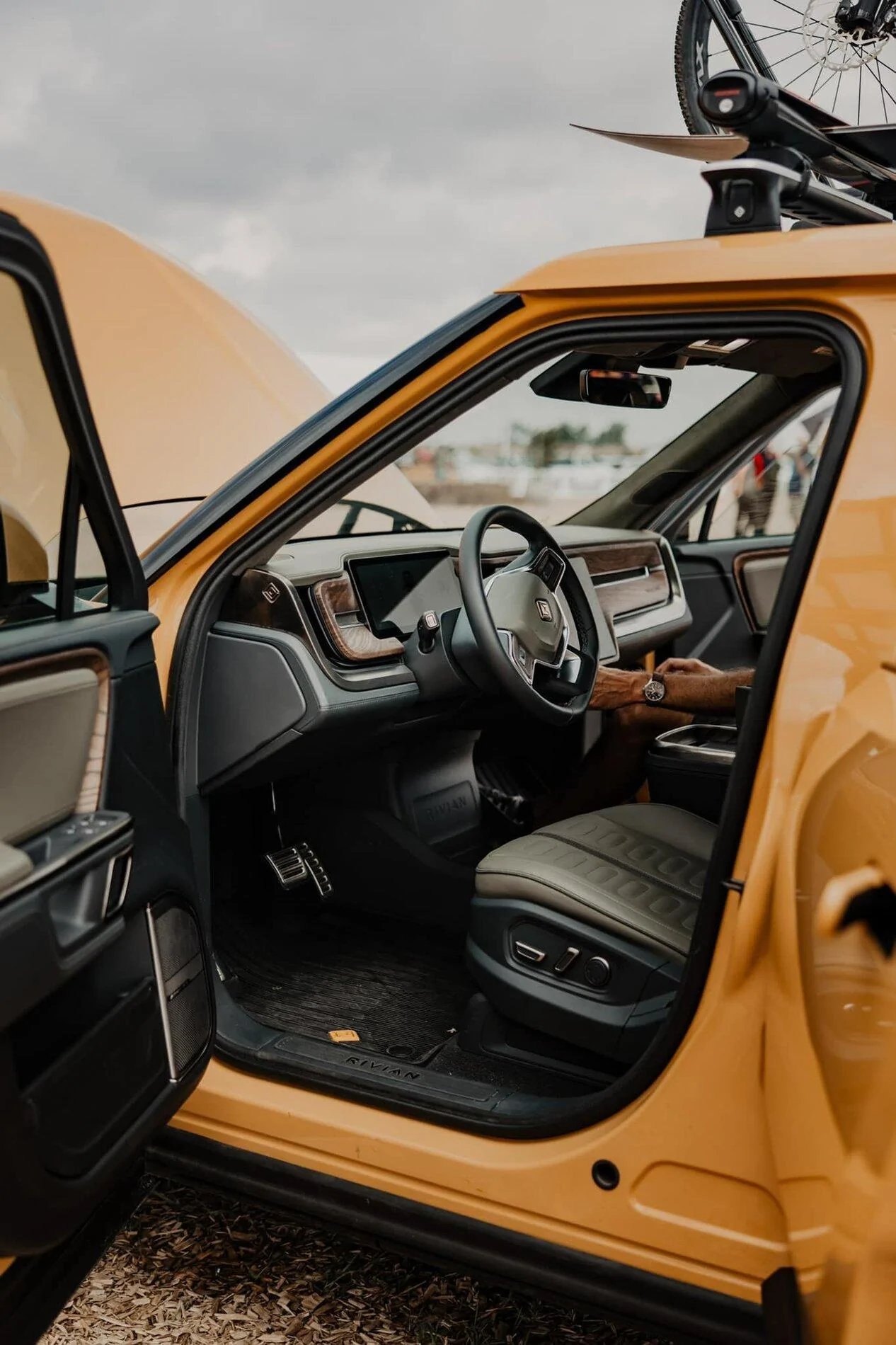 Rivian R1T R1S FOREST EDGE Rivian Interior Photos 244555145_10223786225340805_8433551145028619258_n