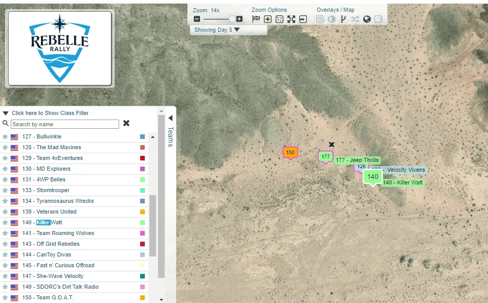Rivian R1T R1S Rebelle Rally starts up for Rivian R1T piloted by Emme and Rebecca! 1634145543239