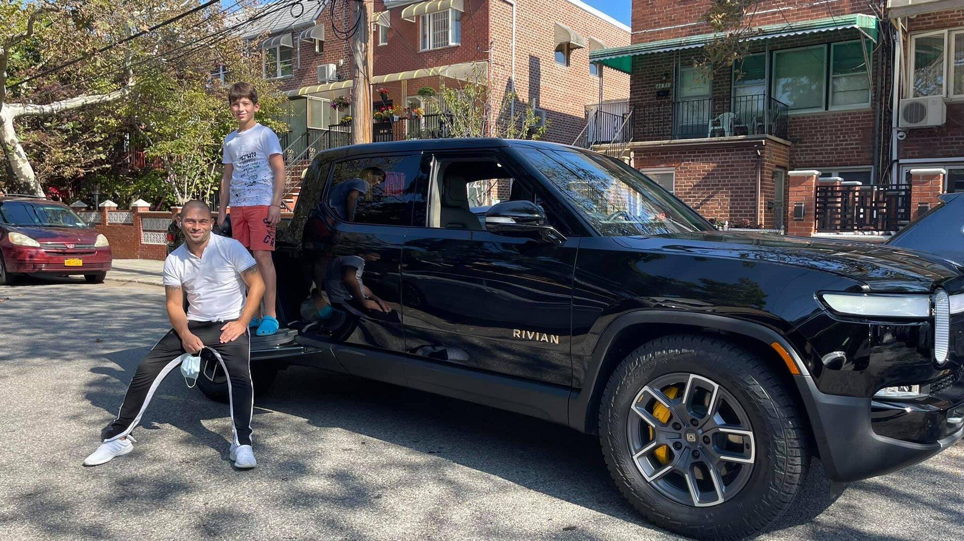 Rivian R1T R1S NY First Mile invitations going out Midnight Black R1T Rivian Test Drive 3
