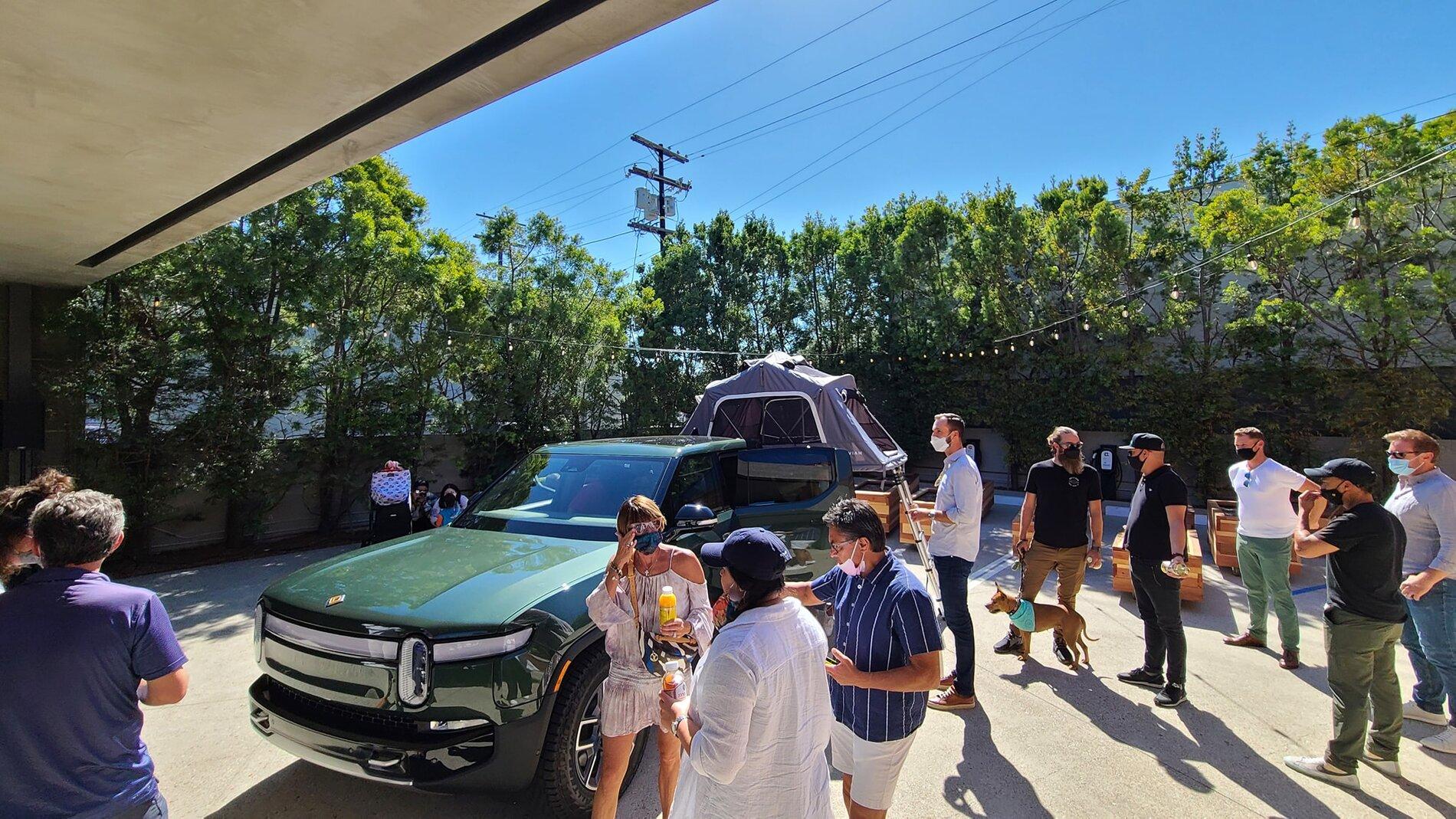 Rivian R1T R1S Photos From Rivian Venice Hub Welcome Event 10/16 245966497_10220464988755986_1780993903708883506_n