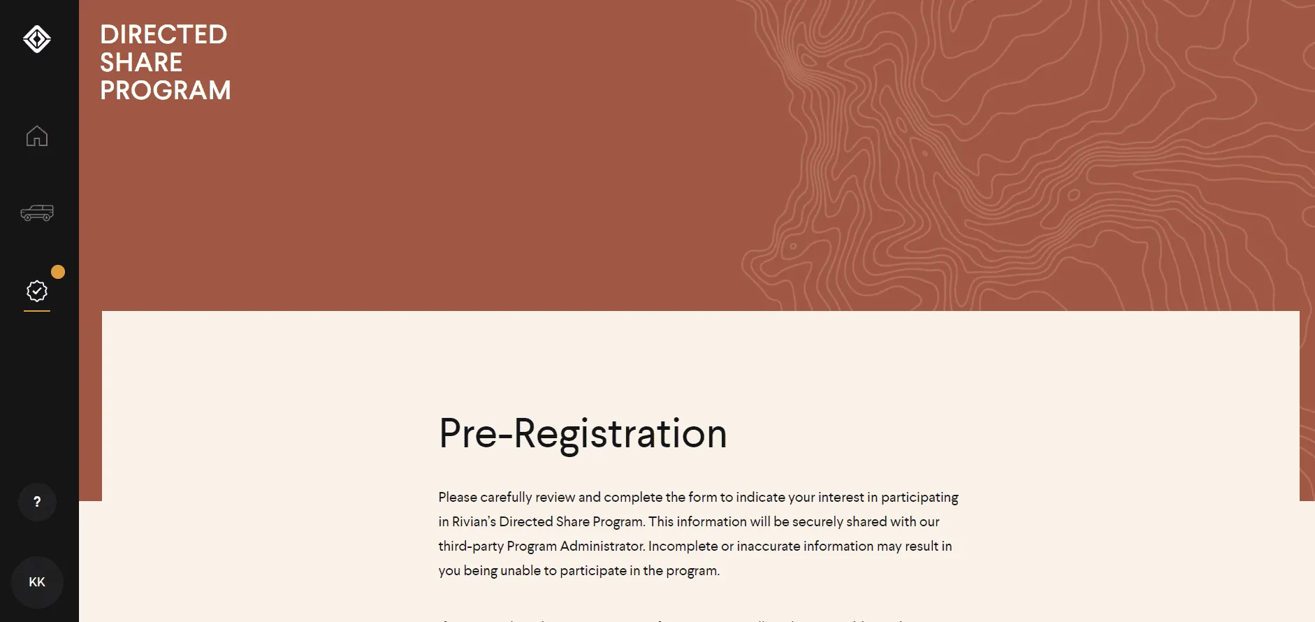 Rivian R1T R1S DSP (Directed Share Program) to purchase Rivian IPO shares - now live via web portal 1634771366173