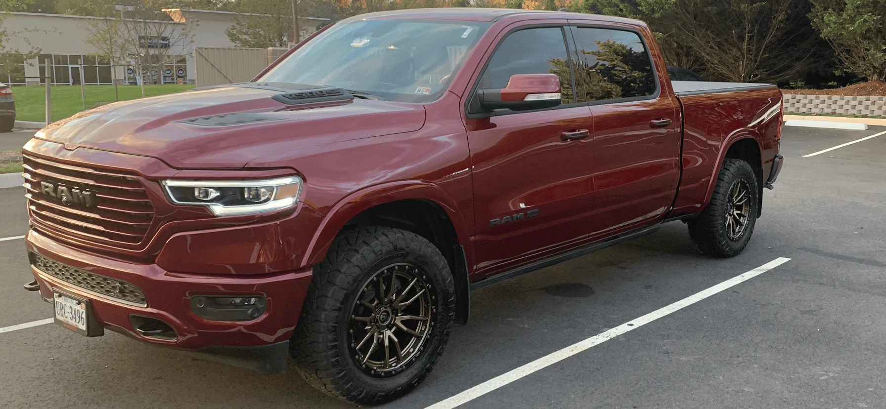 Rivian R1T R1S Non-OEM alternative wheels/tire options ram with fuel rebel wheels 
