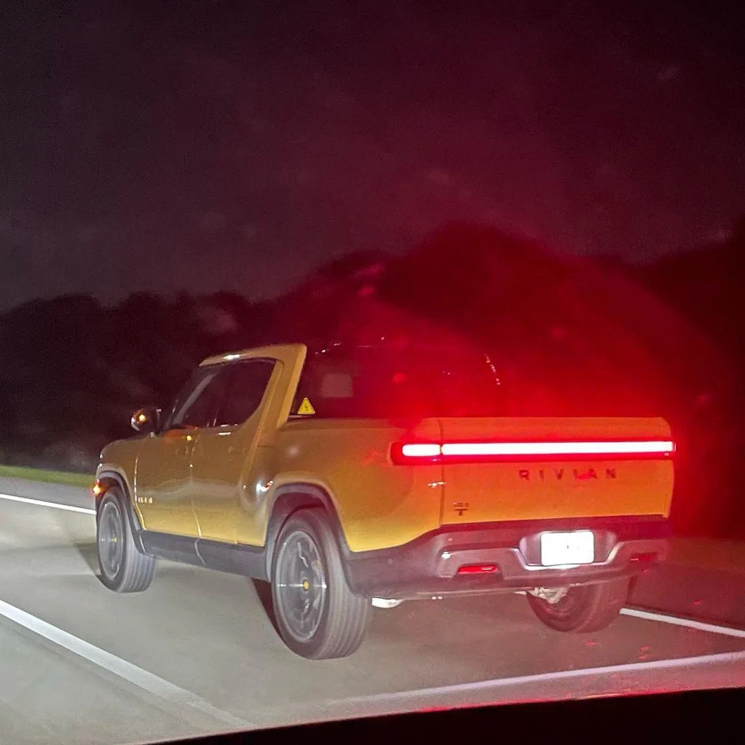 Rivian R1T R1S COMPASS YELLOW R1T Photos Compass Yellow Rivian R1T 1