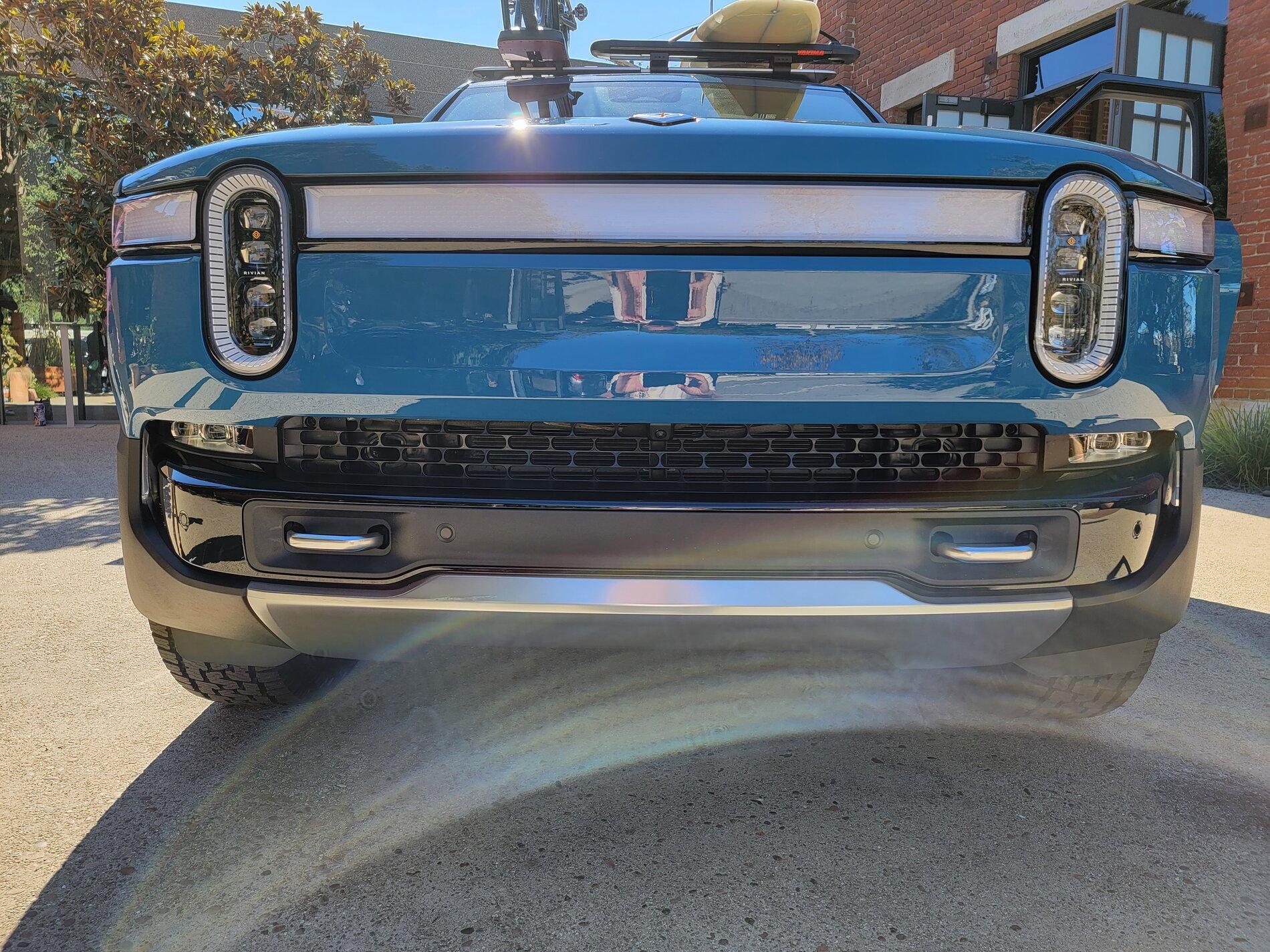 Rivian R1T R1S Off-road package add-on and effect on range 20211027_112259