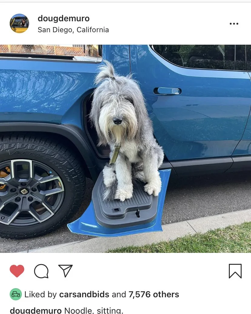 Rivian R1T R1S Doug DeMuro has the R1T D3F2E438-1676-41AC-B137-C3673F9B4BF1