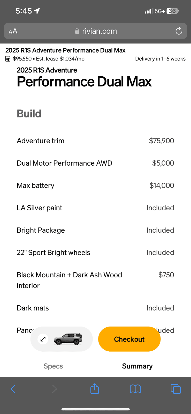 Rivian R1T R1S R1 Shop Strategy (any tips or tricks) IMG_4011