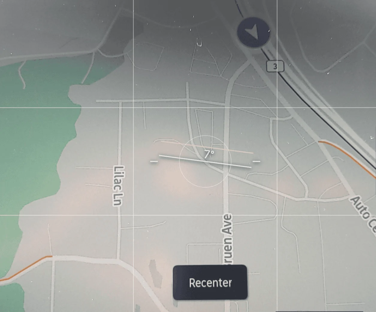 Rivian R1T R1S What happened to the recenter button on navigation? 1000011301