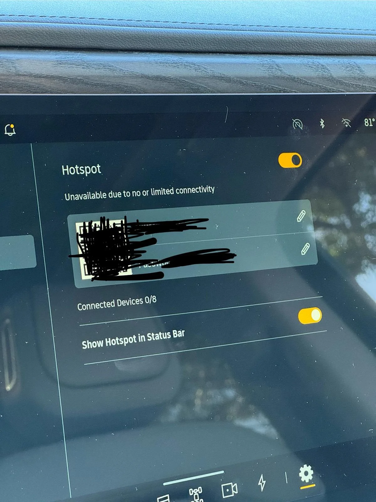 Rivian R1T R1S ISSUE: Hotspot unavailable; cannot connect and unable to turn off IMG_2534