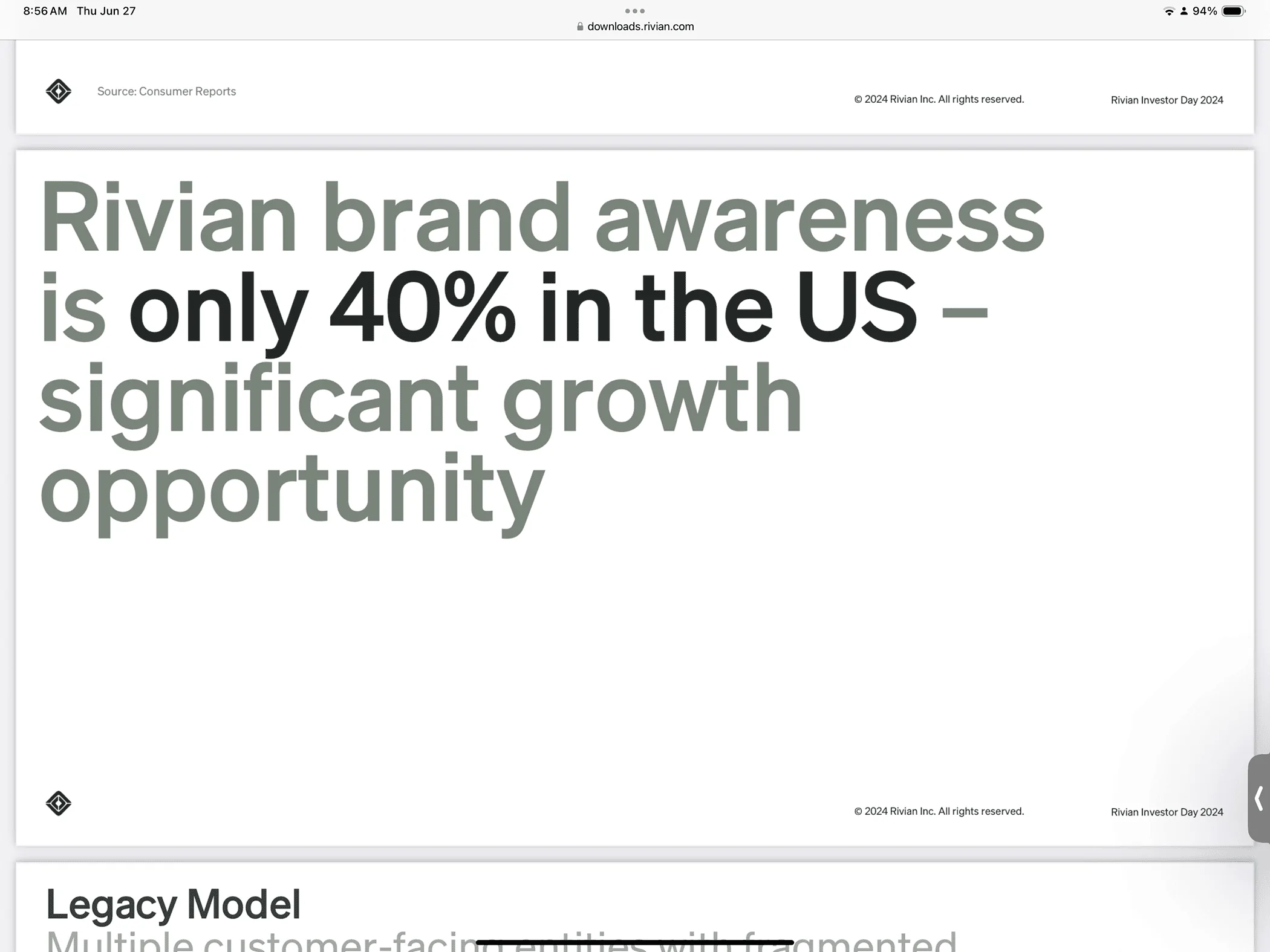 Rivian R1T R1S Investor Day 2024 Live! Gen 2 range figures and other findings IMG_0056