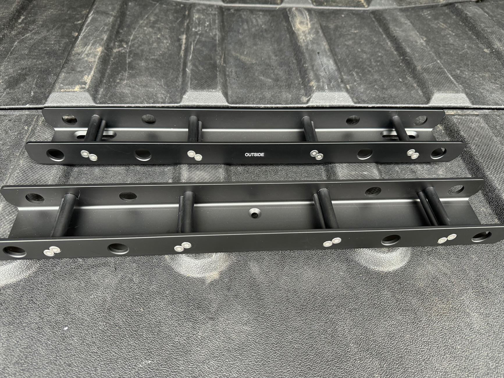 Rivian R1T R1S JEBINC’s Installation Tips and Review of EV Sportline Cargo Crossbar Storage Mounts IMG_2564