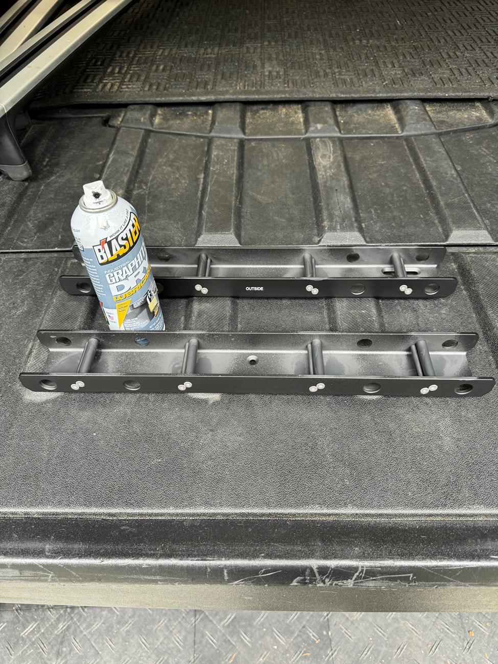 Rivian R1T R1S JEBINC’s Installation Tips and Review of EV Sportline Cargo Crossbar Storage Mounts IMG_2566
