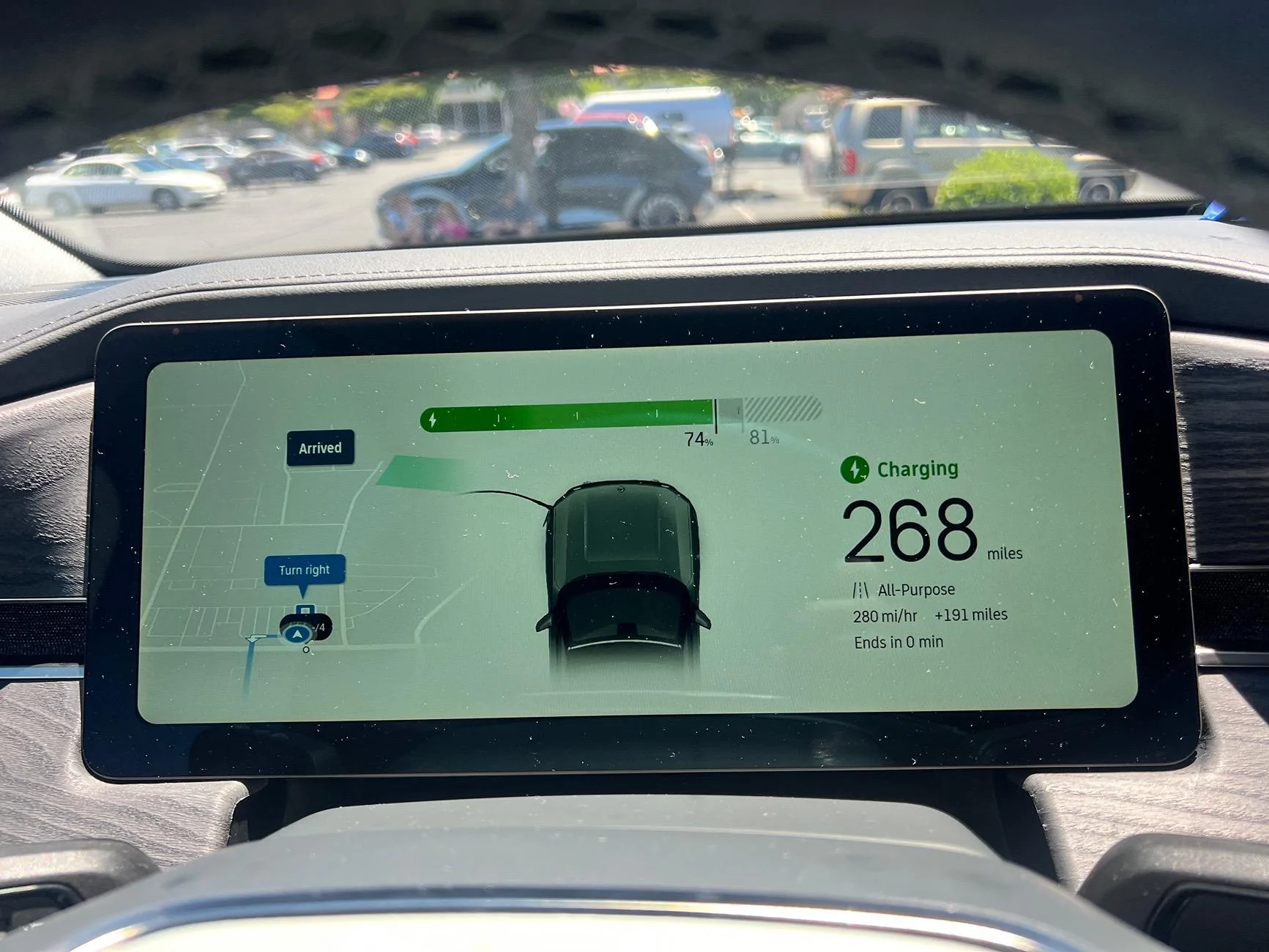 Rivian R1T R1S Help to decipher the time remaining when charging IMG_4706