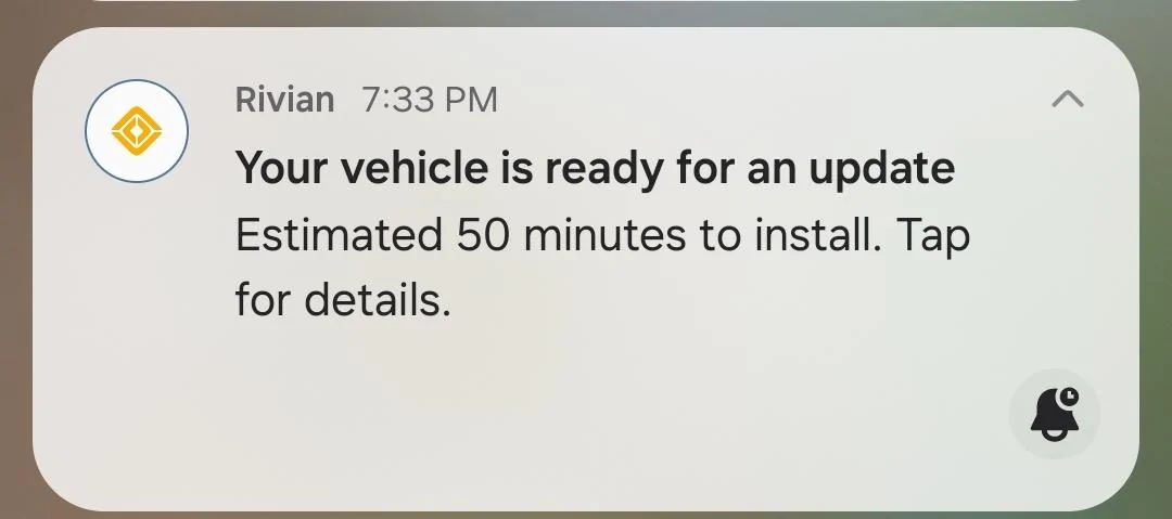 Rivian R1T R1S 2024.19.04 software update now installing! Share your impressions & reviews 1000017650