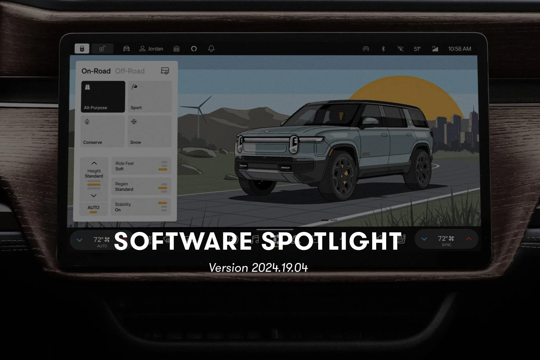 Rivian R1T R1S Official Rivian Story: SOFTWARE SPOTLIGHT Version 2024.19.04 rivian software spotlight